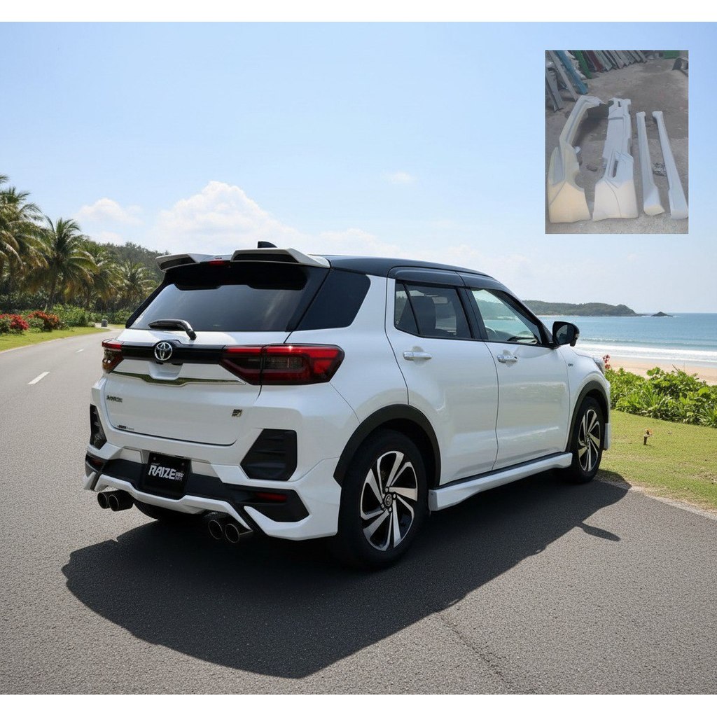 BODY KIT bodykit raize 2021-2025 body kit toyota raize body kit