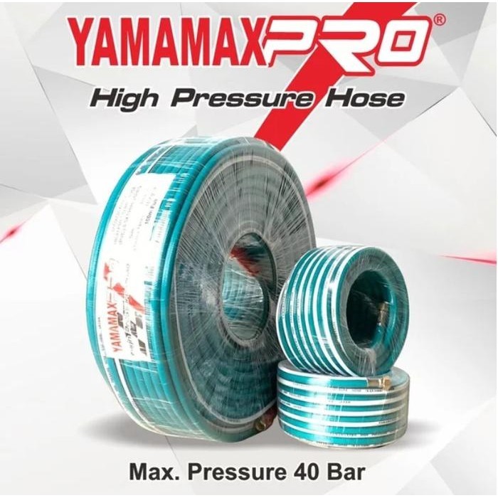 YAMAMAX PRO SELANG KOMPRESOR 50M – High Pressure Hose 50 Meter untuk Mesin Kompresor JD