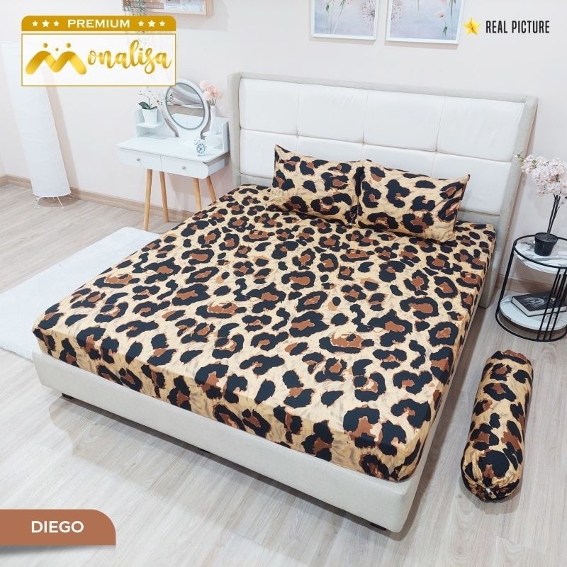 ALLINWAN (NEW) Bisa COD Sprei Set Monalisa 160 180 200 Extra Super Queen King 160x200 180x200 200x20