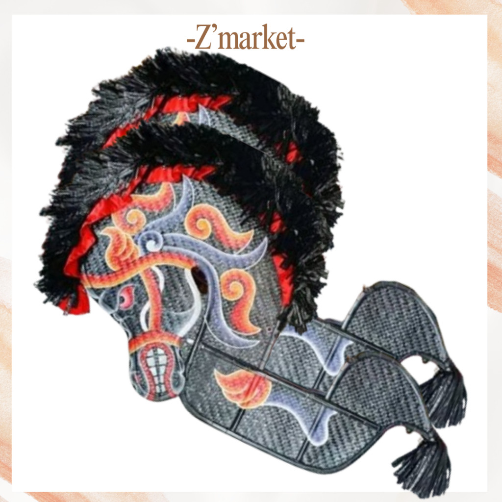 JARANAN KEPANG Jaran Kepang JUMBO Dewasa 124cm Kuda Lumping Jaranan Pentas Seni Tari Barongan Reog