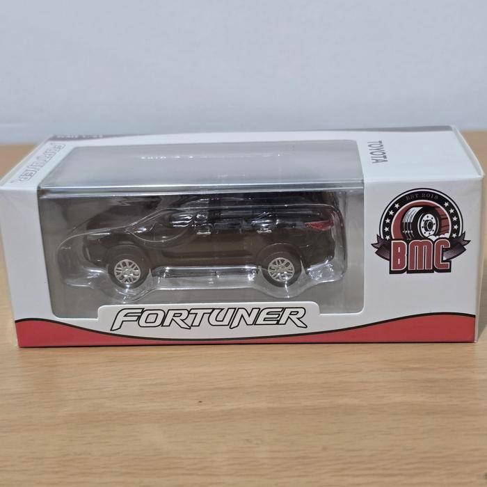 BMC Toyota Fortuner Black Diecast Koleksi Mobil Mainan Mini Scale 1/64 Hot Wheels Langka LR27