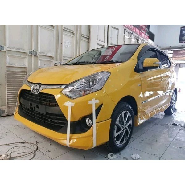 {CICILAN 0%] BUMPER/BEMPER bodykit Toyota Agya 1200cc trd 2017 2018 2019 BODIKIT AGYA BODY KIT AGYA 