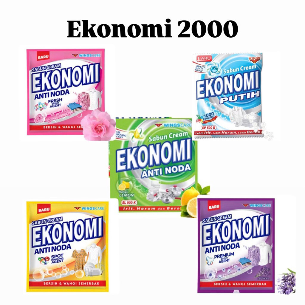 1 Dus Ekonomi 2000 (30 Pcs) Sabun Colek Murah COD