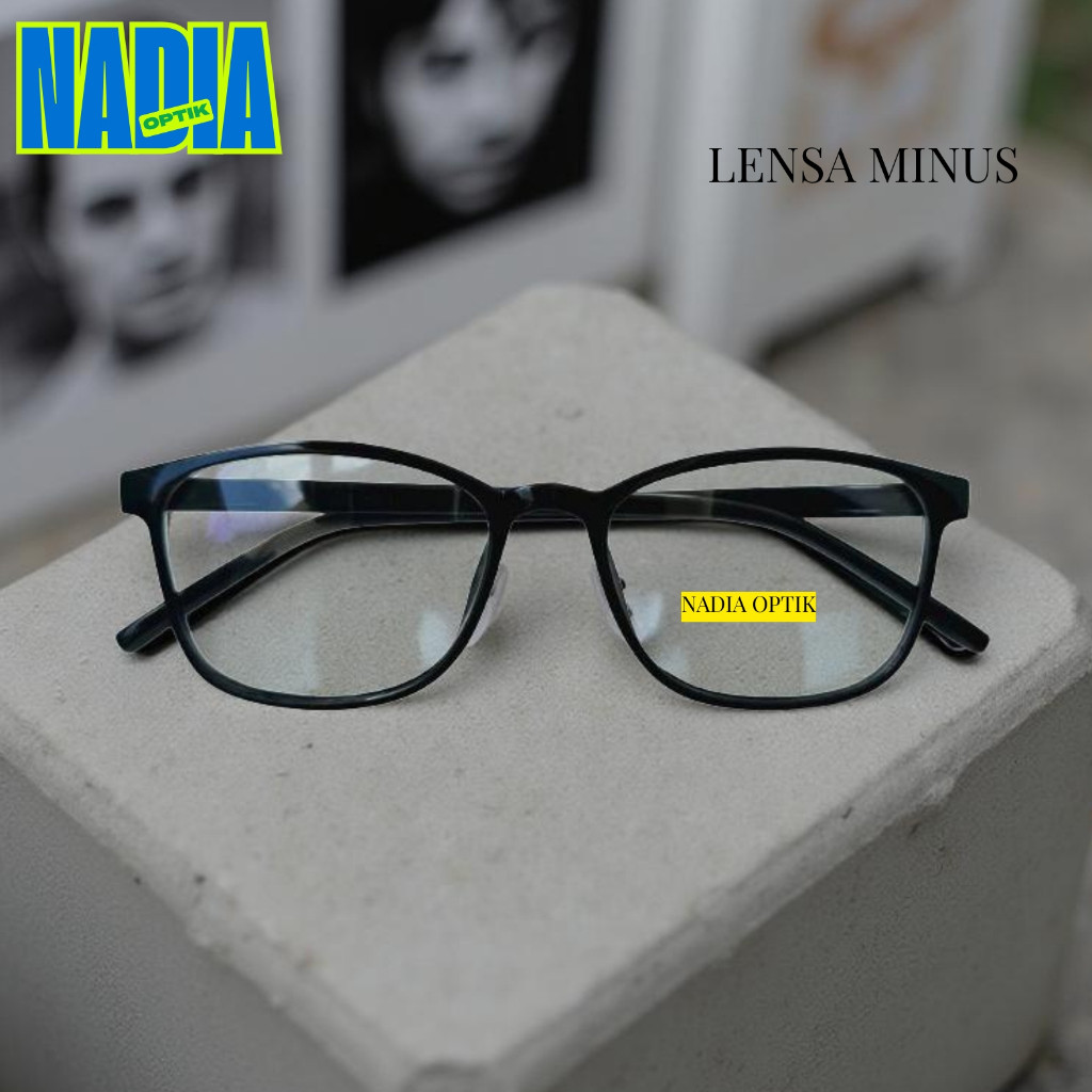 KACAMATA MINUS RABUN JAUH Pria Wanita Unisex Dari 0.50 Sampai 4.00 - OPTIK RARA