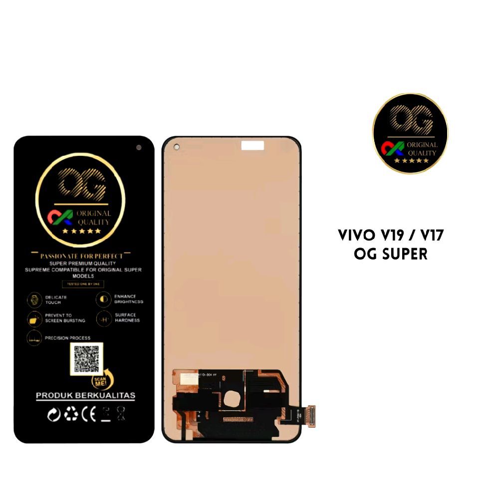 LCD Fullset + Touchscreen Untuk Vivo V17 V19 Neo V19 LCD OG Oled Fingerprint Original