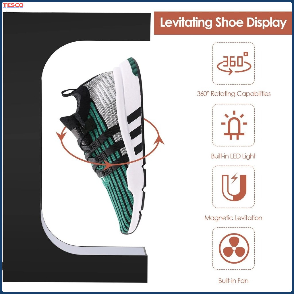 Harga Rak Display TokoLevitating Magnetic Shoes/Sneaker Display 360 Degree Rotating