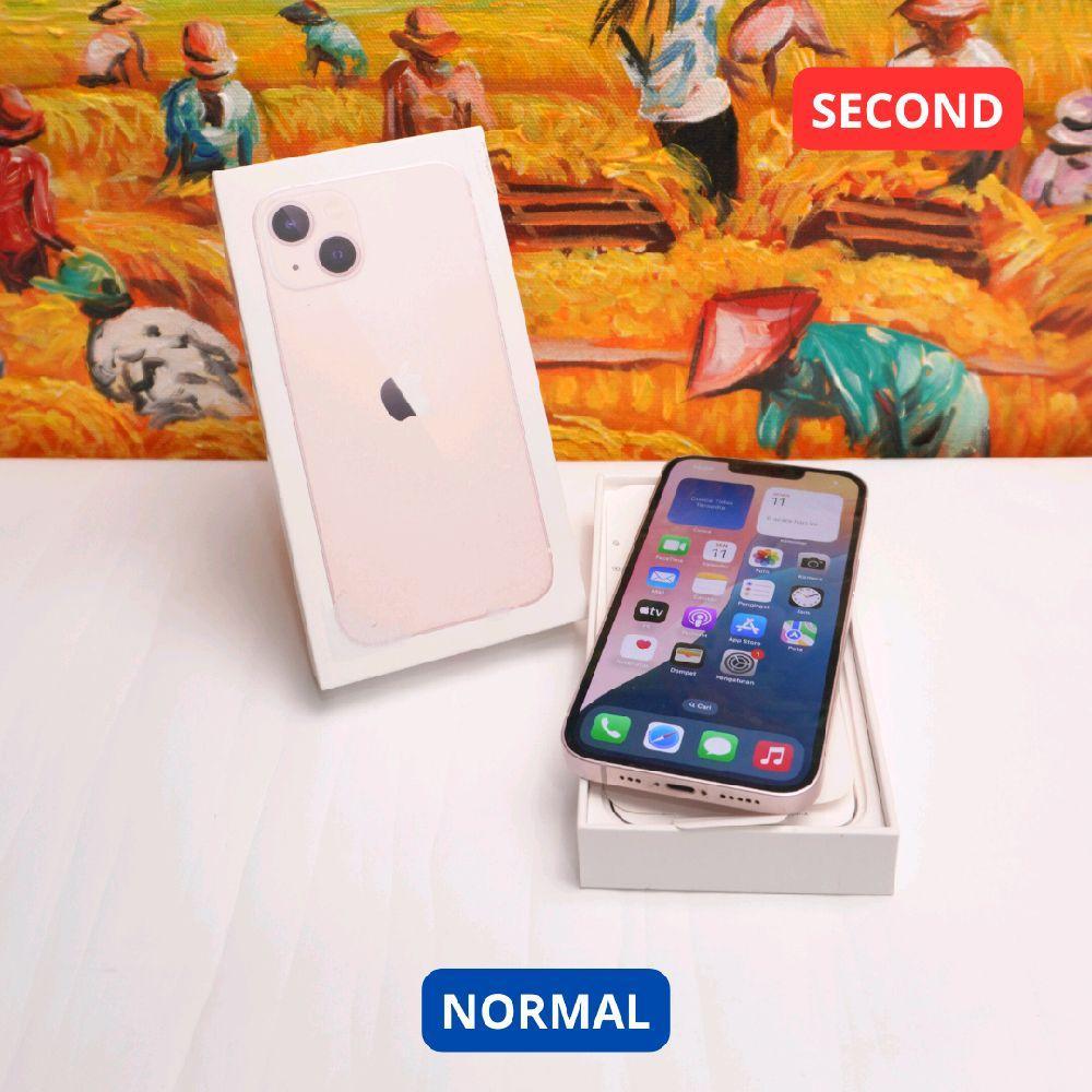 IPHONE 13 256 GB HP SECOND ORIGINAL SINAR MUTIARA CELL