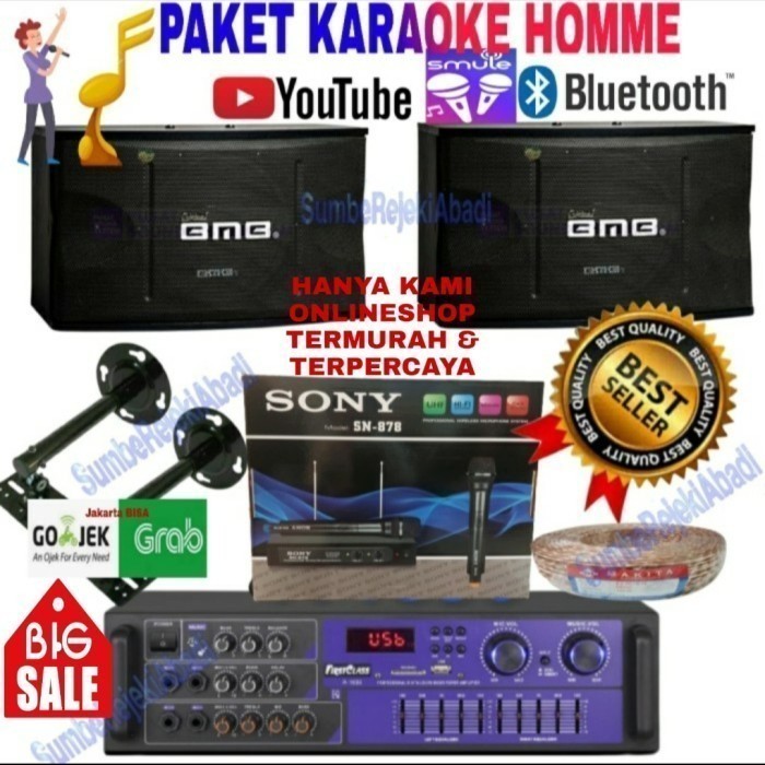 PAKET KARAOKE PROMO TAHUN BARU BMB 10 INCH