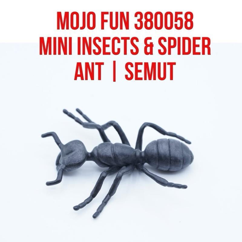 MOJO Fun 380058 Mini Insects & Spider | Ant Semut Hitam Dolichoderus thoracicus | Ukuran Kecil | Mai