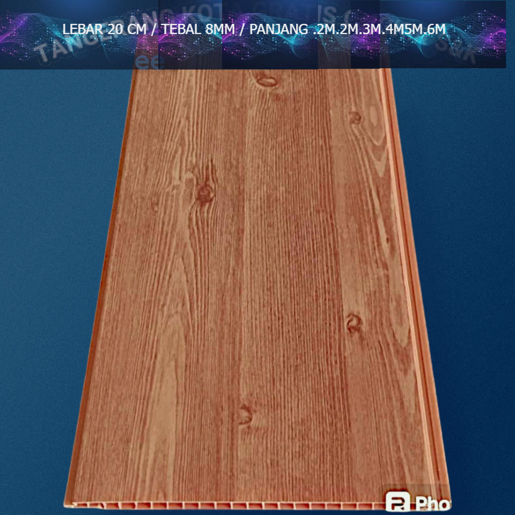 plafon pvc 4 meter 1 dus   ‎ ‎ ‎ ‎