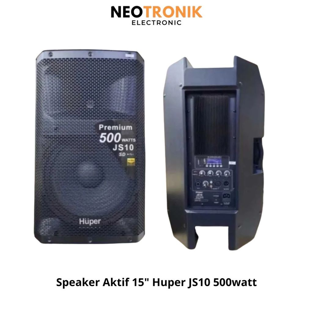 Speaker Aktif 15 Inch Huper JS 10 500 Watt