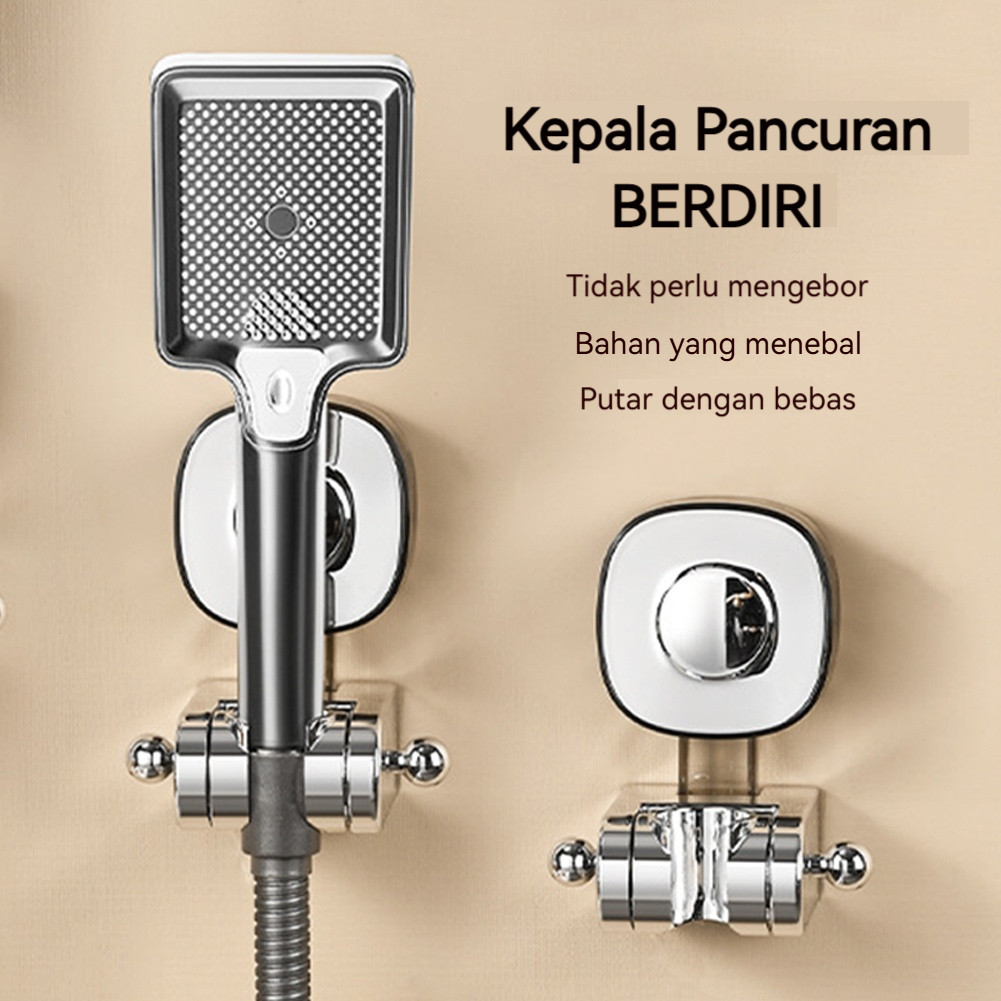 [COD] Dudukan Shower Tanpa Bor, Pemegang Shower Serbaguna untuk Kamar Mandi - Alat Praktis Kamar Man