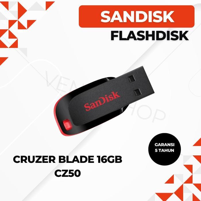 RatuCase4 FLASHDISK SANDISK 16GB / ORIGINAL / CRUZER BLADE CZ50