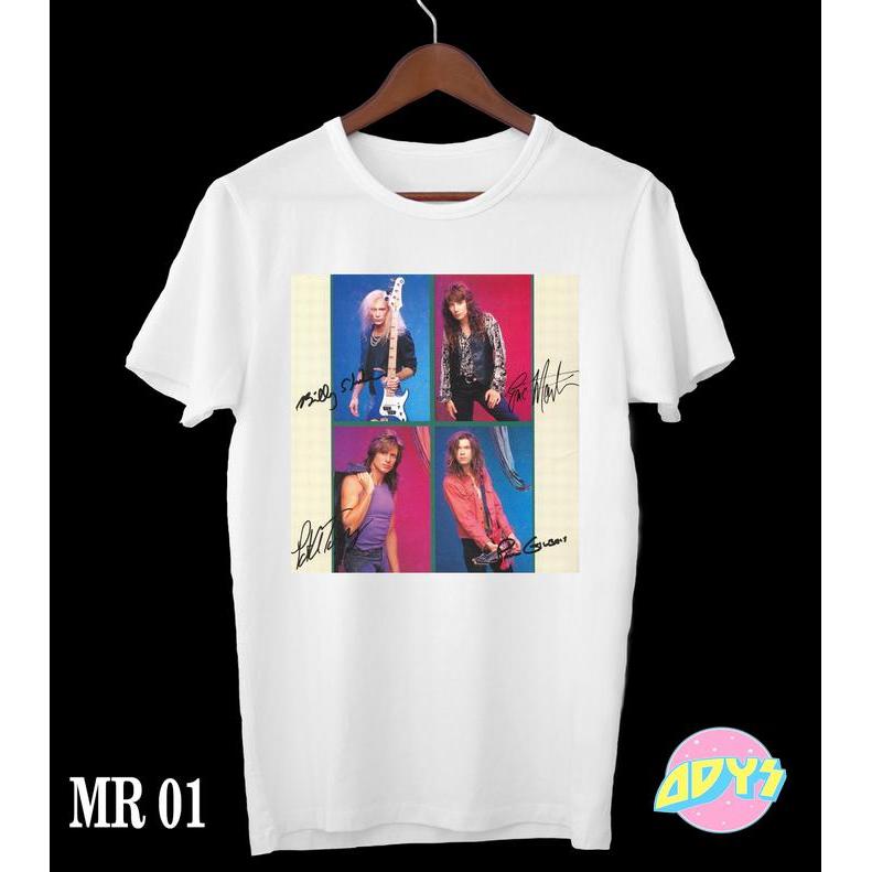 (COD) Kaos Band Mr. Big - Putih - Original New States apparel - S