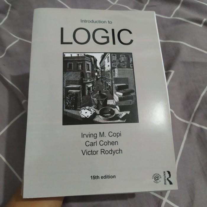 Promo Introduction to Logic 15th Edition by Irving Copi B