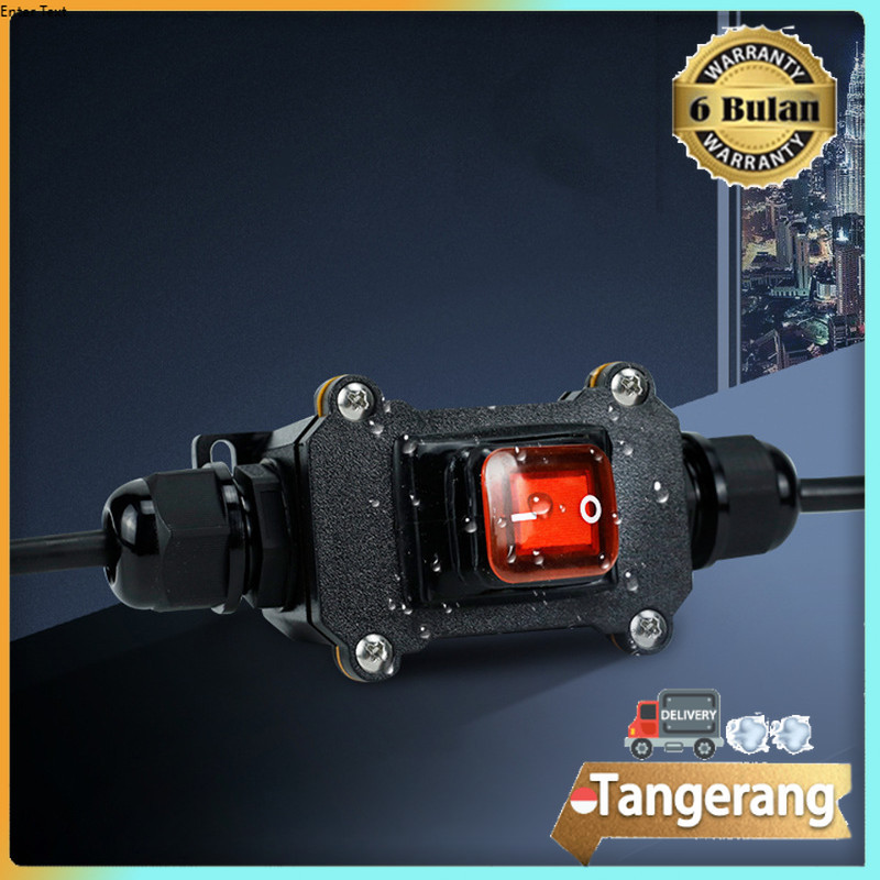 Saklar Waterproof Switch On Off Anti Air Hujan Box Kotak Outdoor