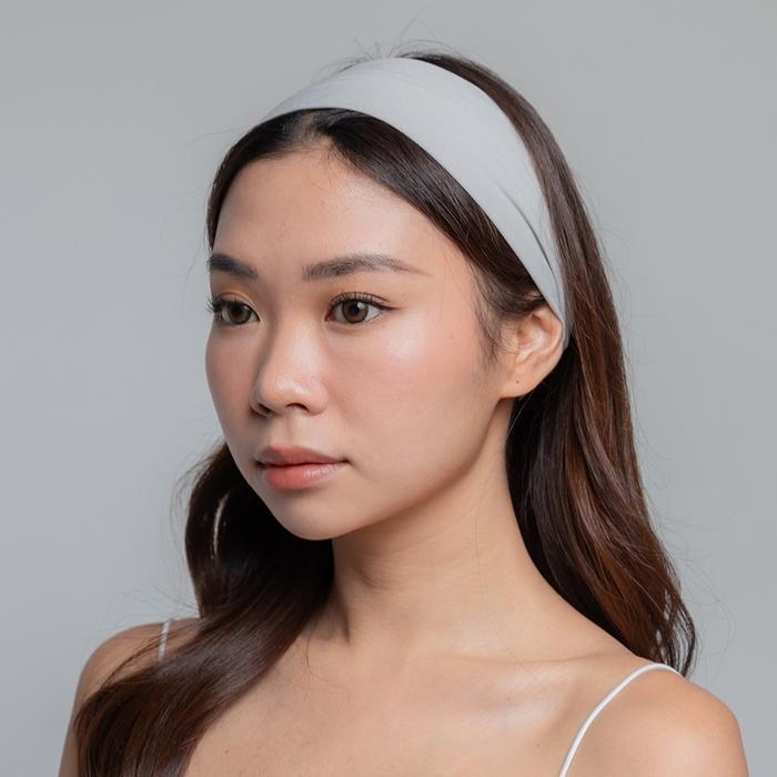 Evertops — Headband Bando Jersey - WHITE