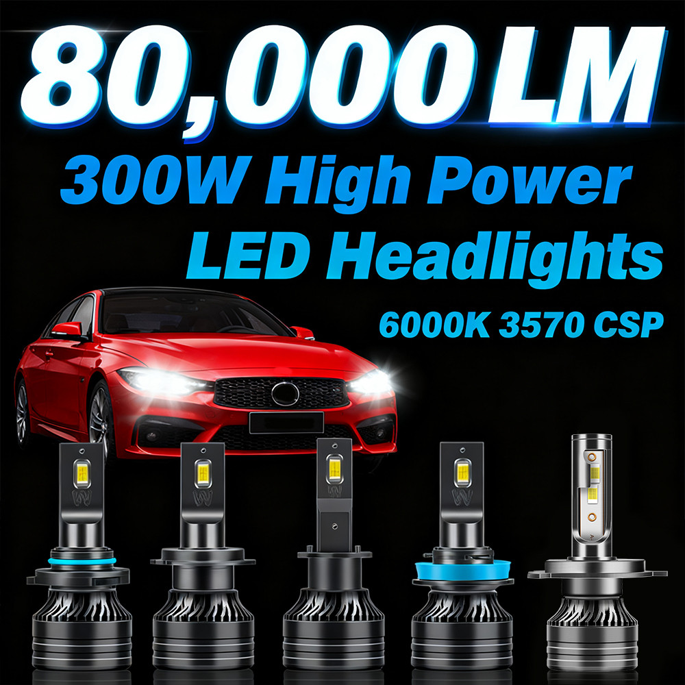 2x H7 H11 H4 LED Headlight Bulb CANBUS Super Brightness Headlight Fog Lamp H1 H8 9005 HB3 9006 HB4 C