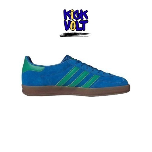 Sneakers Adidas Gazelle Indoor Blue Green  Original   Unisex