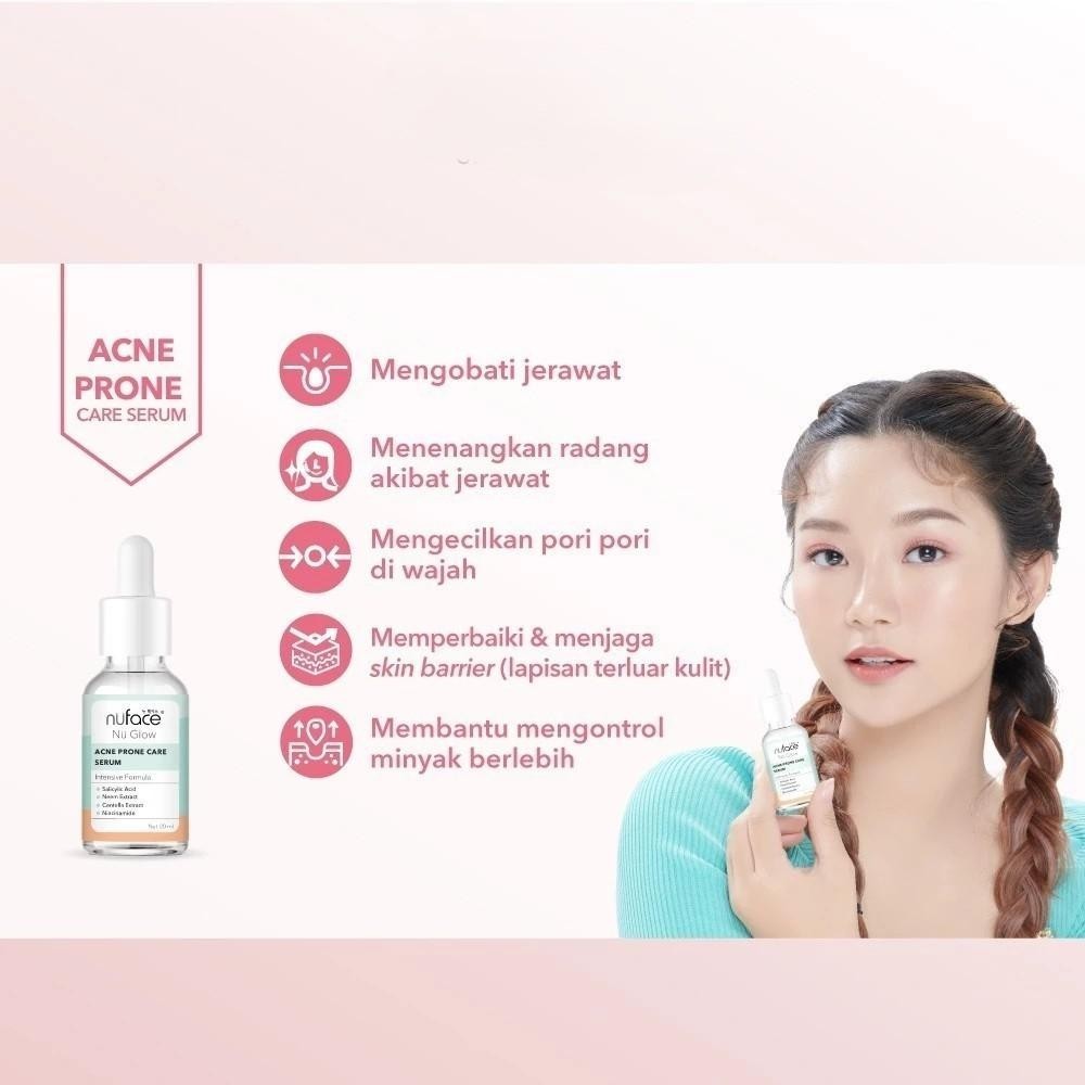 NuFace Nu Glow Brighten & Supple Skin I NuFace Nu Glow Acne Prone Care I NuFace Nu Glow Hydra Lock &