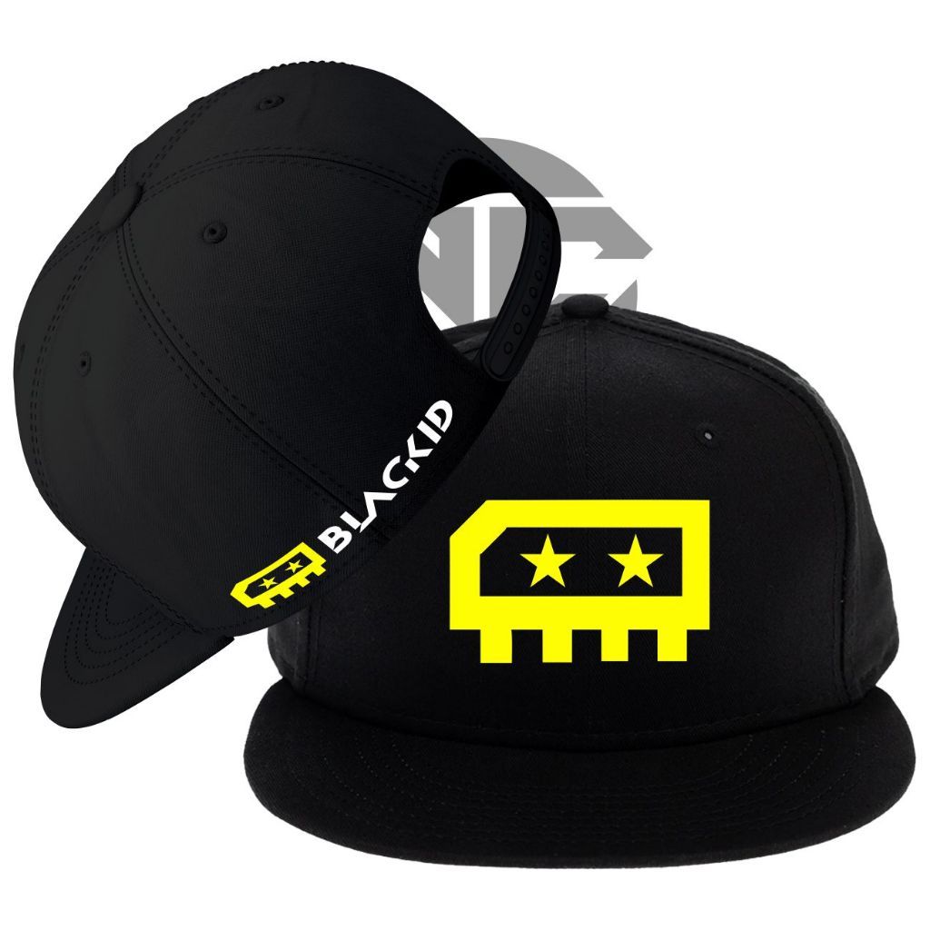 Topi Snapback Topi Trucker Topi Jaring Topi BLACK ID Unisex