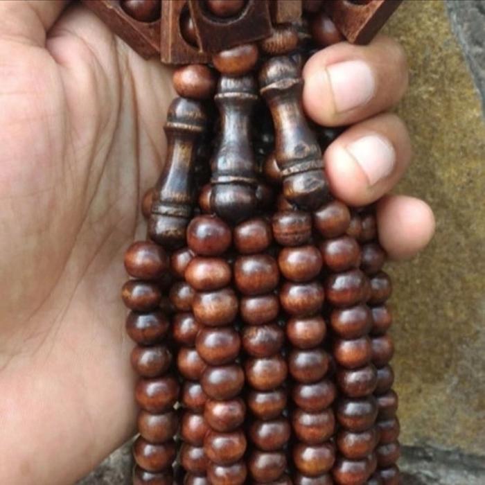 TASBIH KAYU 99 BUTIR || TASBIH PELENGKAP SOUVENIR Haji