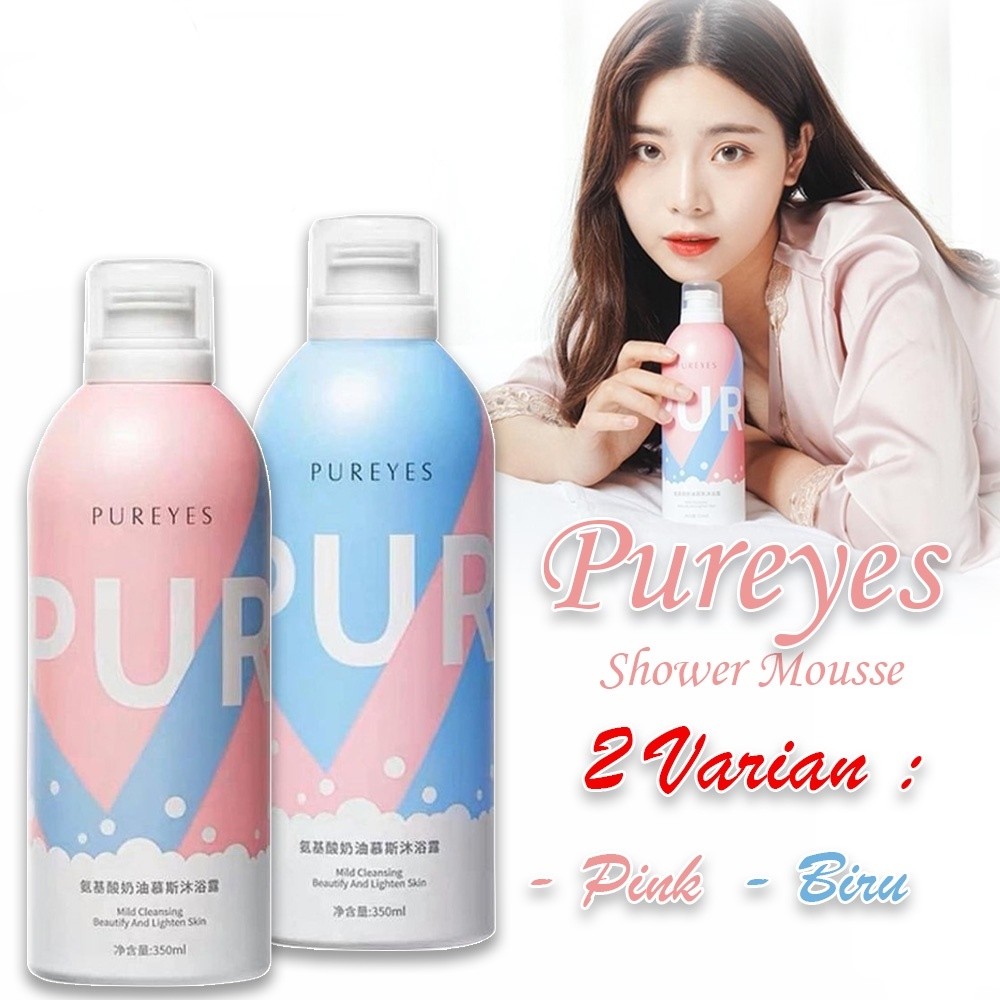Pureyes Shower Gel Foam Sabun Pemutih Kulit Badan Terlaris