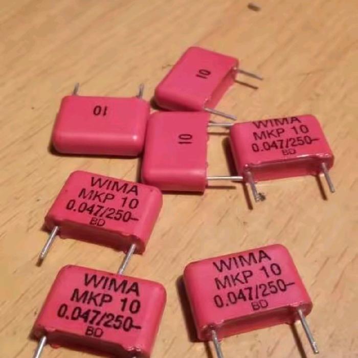 MKP10 47nF/250v 0.047uf 47nf 47 nf 47n 250v Wima BERKUWALITAS...