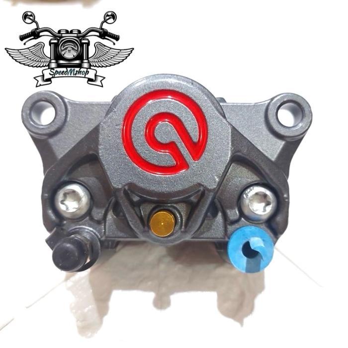 Kaliper Brembo big logo 2piston universal vario vario125 vario150 beatnew beatfi mio scopy Kendaraan