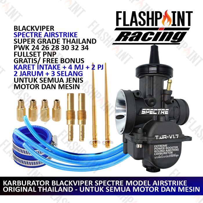 KARBURATOR BLACKVIPER SPECTRE AIRSTRIKE PWK 24 26 28 30 ORIGINAL THAI - PWK 24