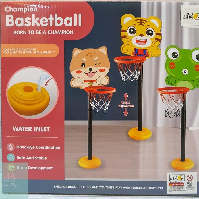 Mainan Anak Ring Basket Champion Basketball - Champion Basketball