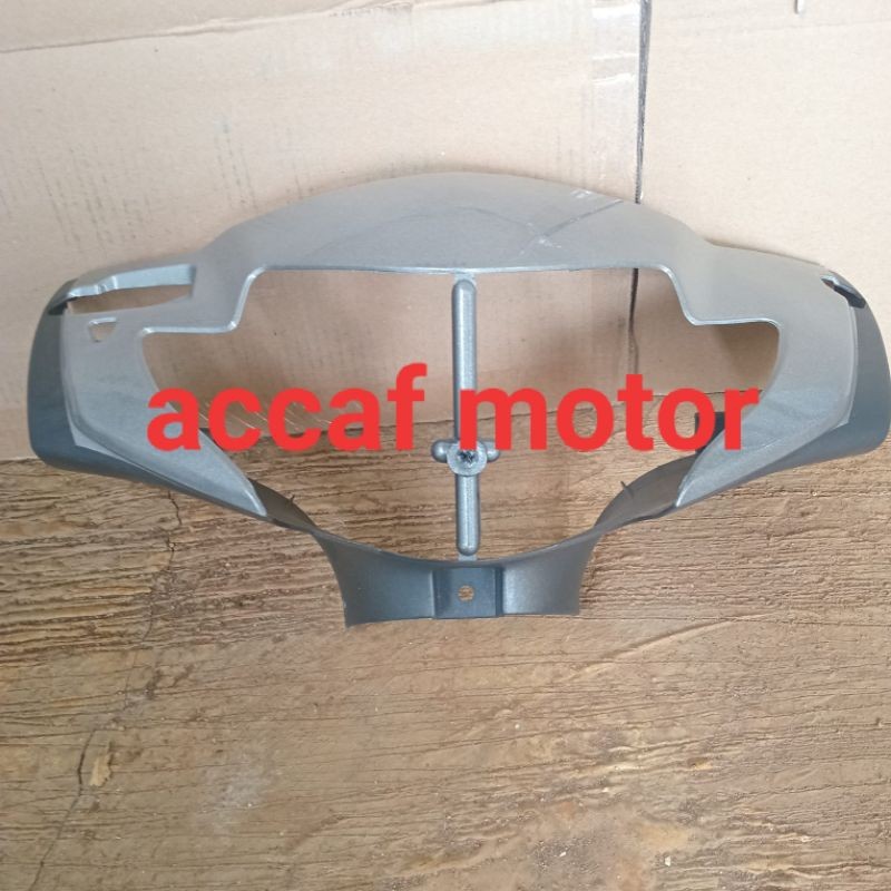batok depan Honda Supra x 125 lama silver