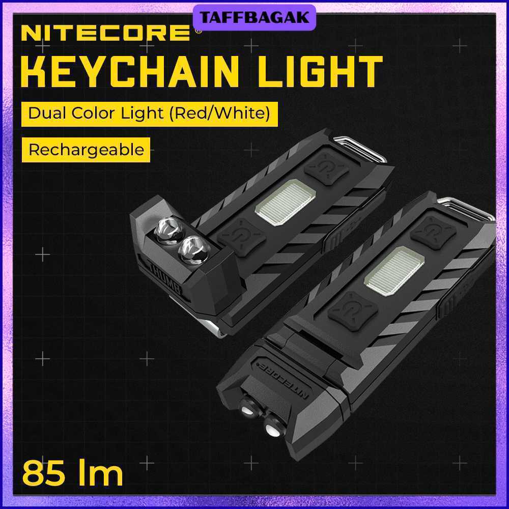 NITECORE Dual Color LED USB Rechargeable Keychain Light - THUMB