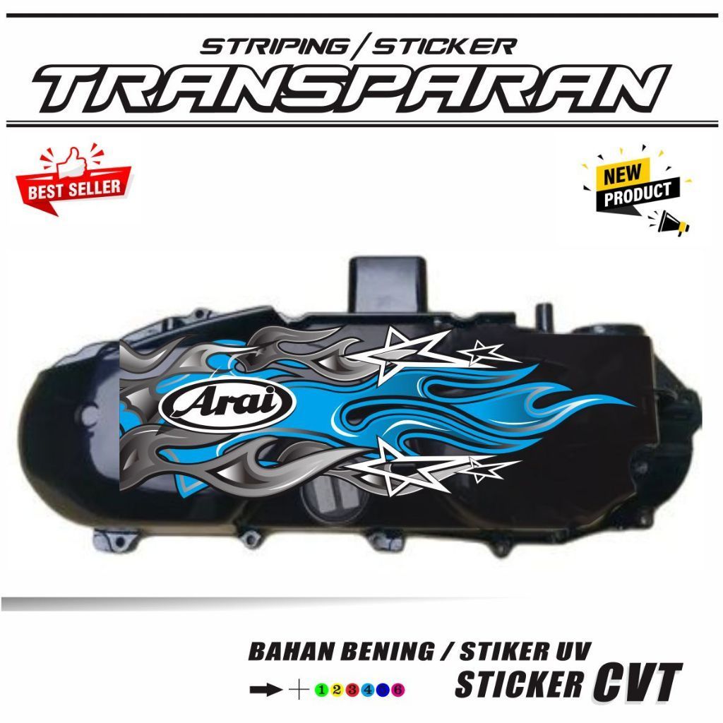 VARIASI STICKER BAK CVT ALL MIO / VARIASI STIKER CVT MIO SPORTY DLL / ALL MIO BAK CVT