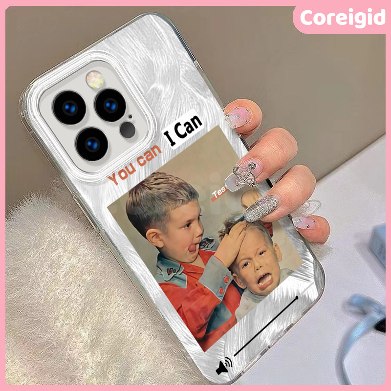 Case iphone 11 15 13 16 XR 12 Pro 14 pro max X 7 plus 8plus xs max 6 plus 11pro Potongan rambut yang