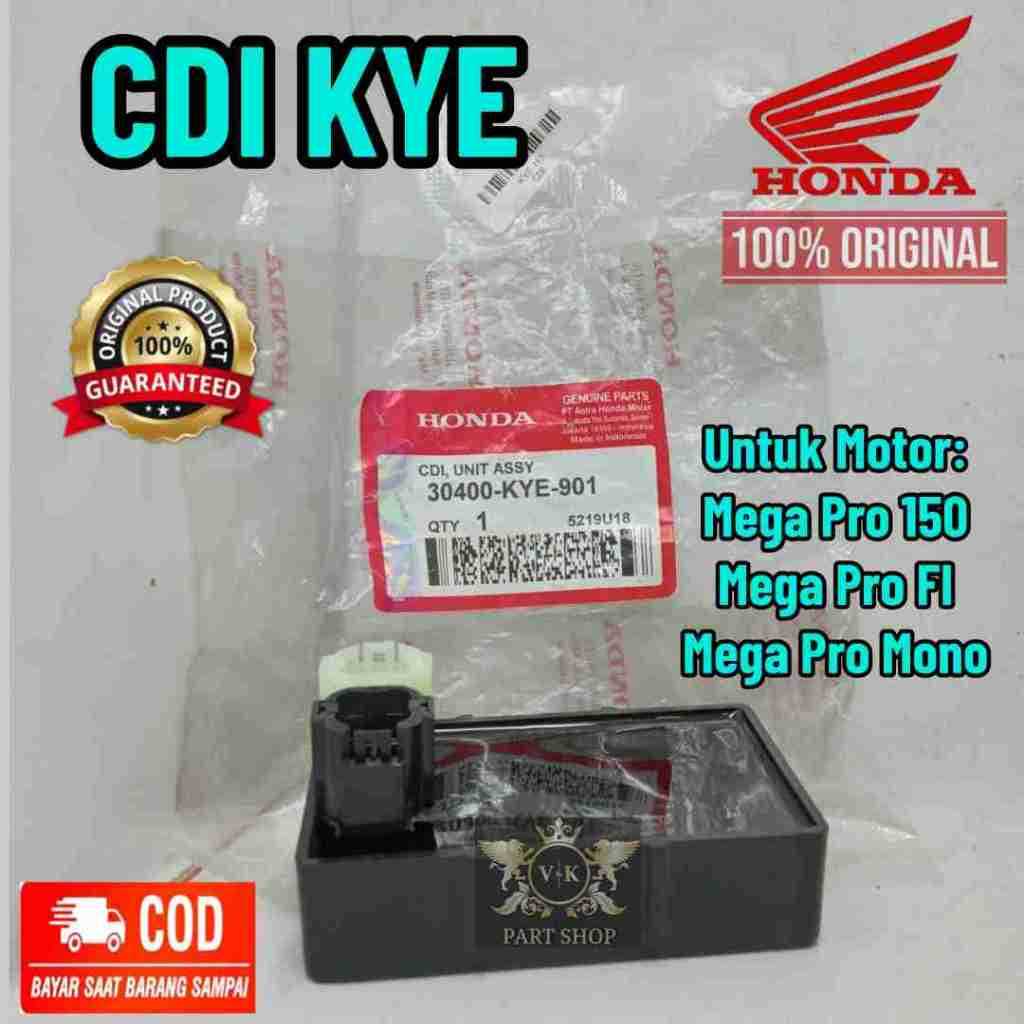 TERBARU CDI HONDA KYE GARANSI MEGAPRO MONO,MEGA PRO NEW,VERZA,CB 150 OLD,CBR 150 OLD 100% ASLI ORIGI