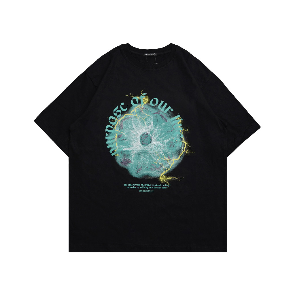 Poeticluzien Black T-shirt Purpose