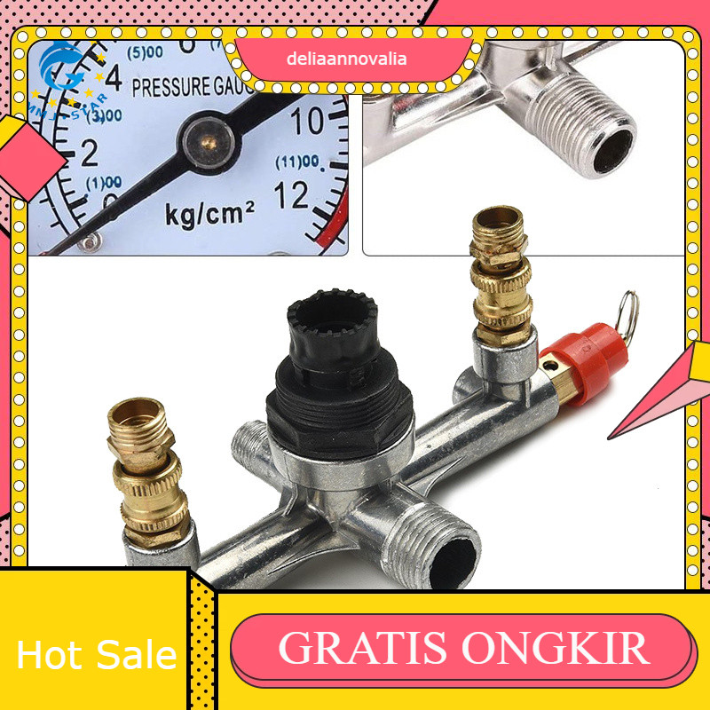 Bracket Kompresor Kran Regulator Otomatis/Regulator Keran Kompresor Angin