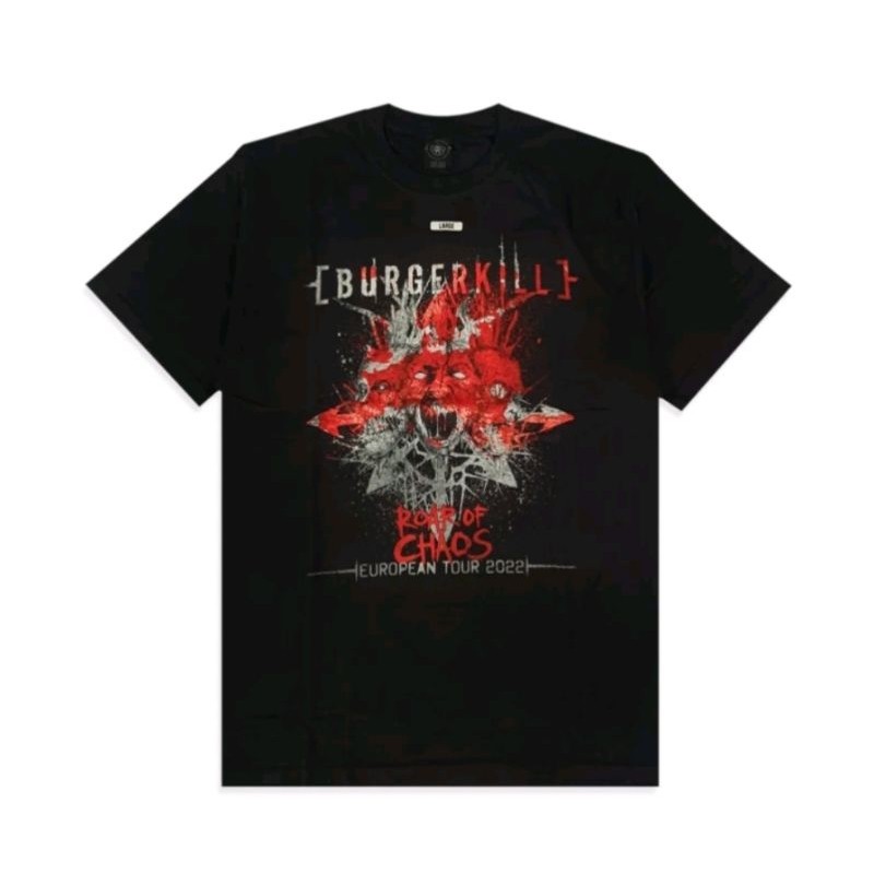 Tshirt Burgerkill Roar Of Chaos European Tour 2022
