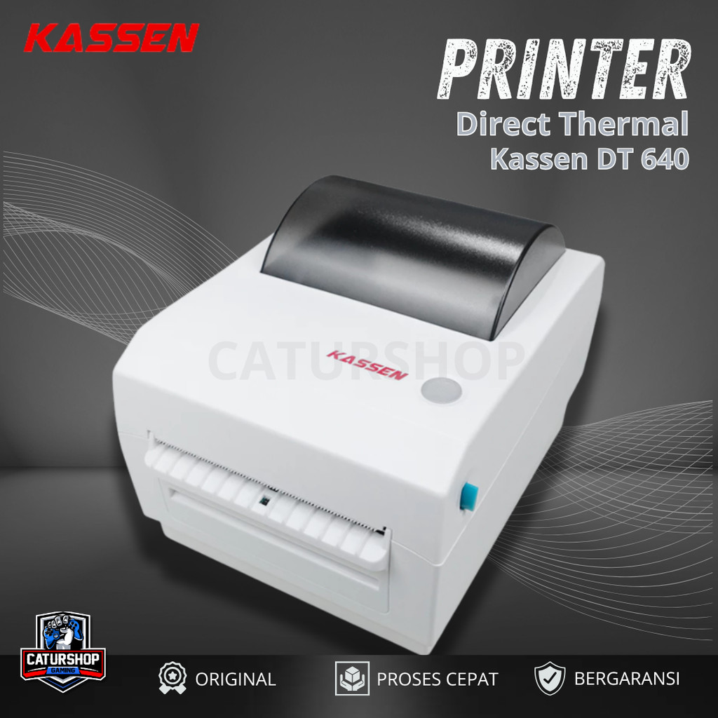Kassen DT-640 Printer Barcode Thermal USB Bluetooth Cetak Label Stiker / Printer Kassen DT 640 / Kas