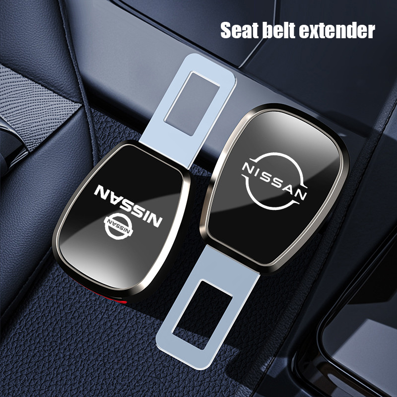 Car Seat Belt Buckle Plug Auto Safety Strap Extension For Nissan Qashqai Juke Pulsar Sentra Altima P