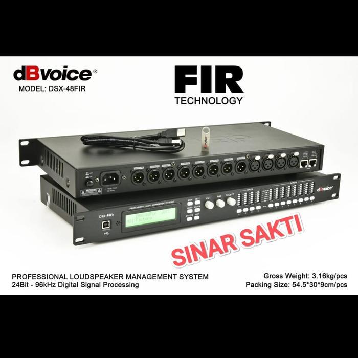 Management DBVOICE DSX 48 FIR Original DLMS DBVOICE DSX48 FIR Speaker Management