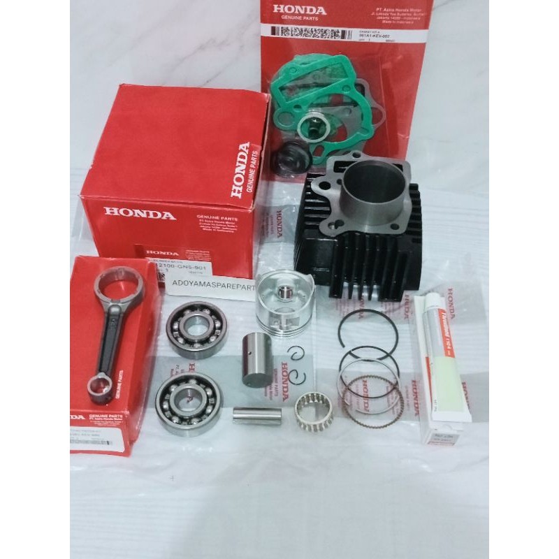 PAKET BLOK SEHER KOMPLIT SUPRA X LAMA 100CC ASTREA 100CC.