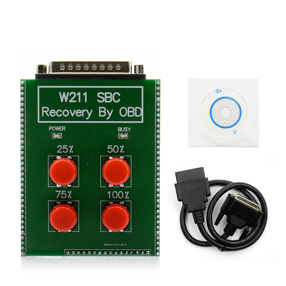 W211 R230 ABS SBC Reset Tool For Mercedes for Benz Obd SBC Reset Tool W211 SBC Recovery by OBD 2023 