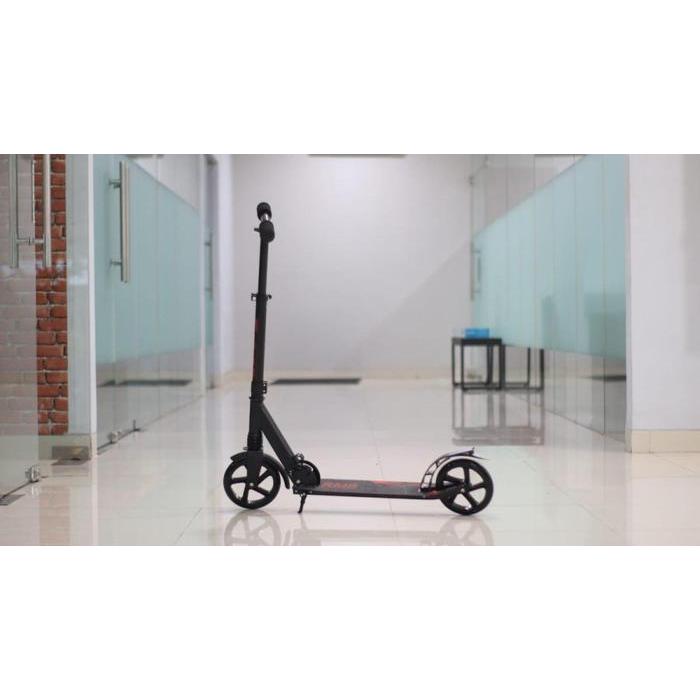 Eight  Sport Skuter Otoped RMB Scooter Anak & Dewasa Sekuter Otoped Skateboard Besi - Hitam