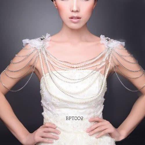 Bolero Pesta Tiara Bridal  Bolero Tiara Wedding Modern  BPT002
