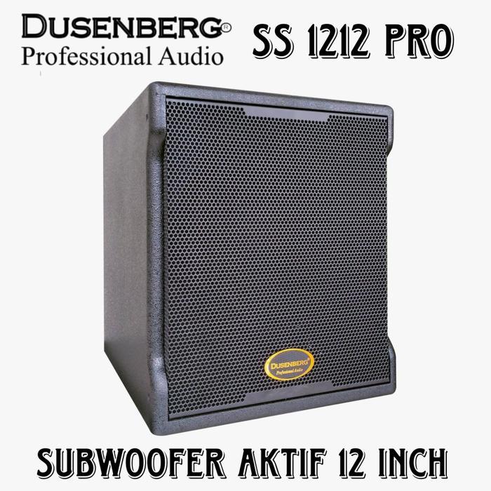 Subwoofer DUSENBERG Aktif 12 Inch, Mega Bass Karaoke, Home Theater