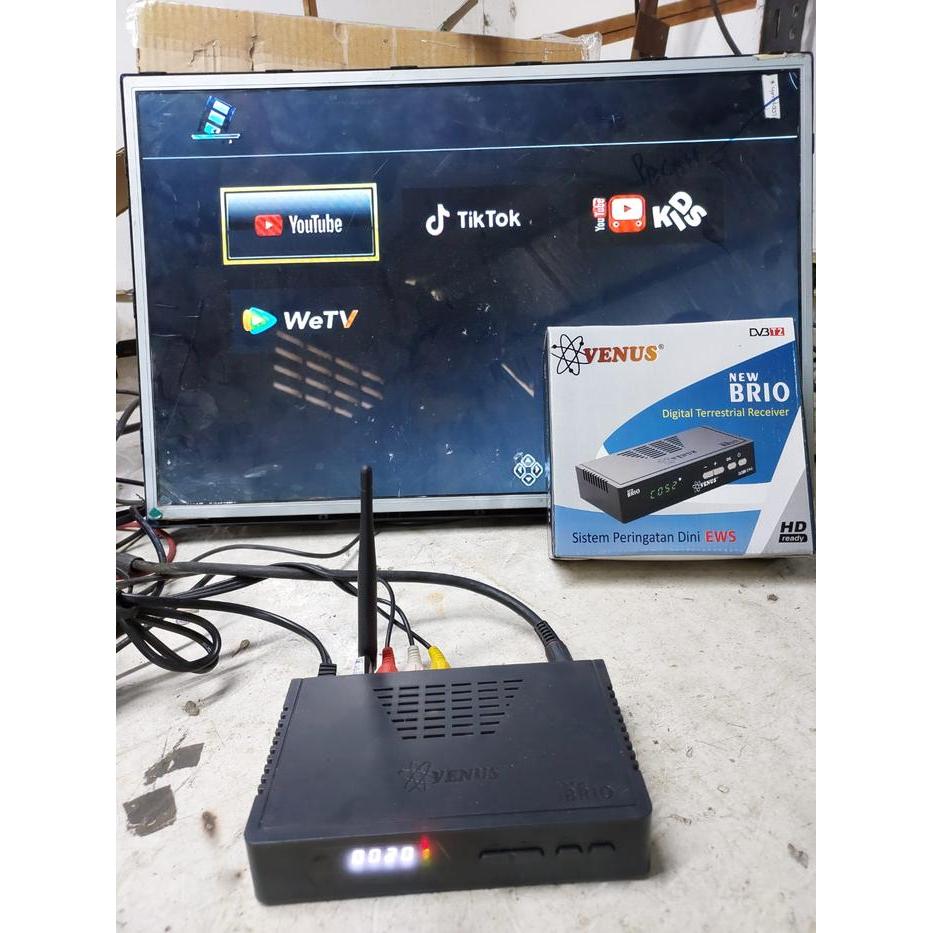 Win Engine SET TOP BOX TV DIGITAL DVBT2 / DVB-T2 Polytron / VENUS BRIO EWS - NEW BRIO