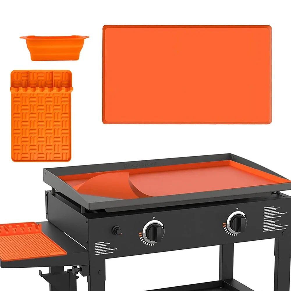 Griddle Cover Heavy Duty Silicone Grill Mat for Griddle with Protection Griddle Accessories Griddle 