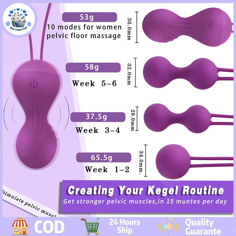 Lilo Kegel Ball Bola Kegel Ball Exercise Muscle V Setelah Lahiran Normal Manual Dan Getar Ball Kegel